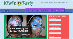 Desktop Screenshot of kiwisparty.com
